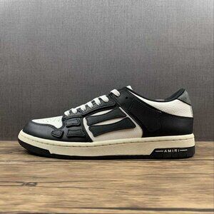AMIRI Skeleton Black And White Unisex Sneakers